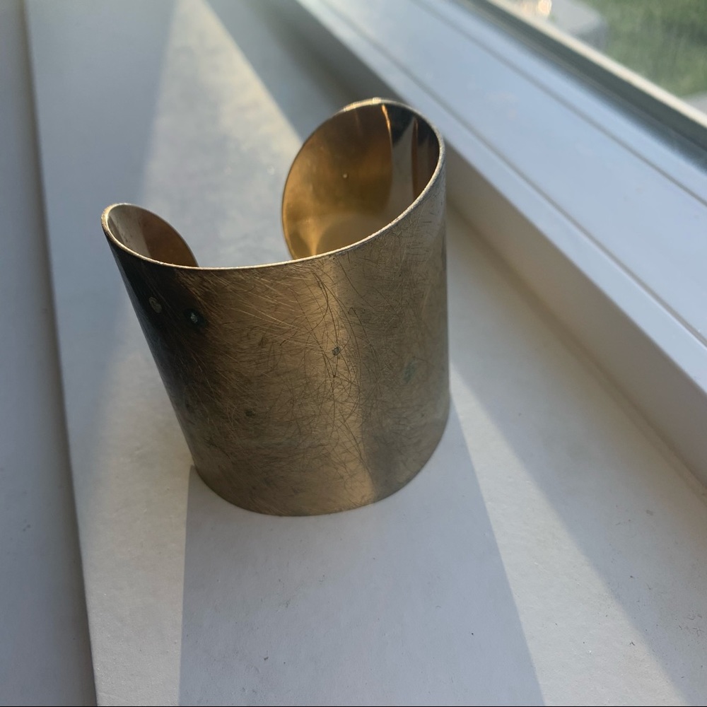Metal cuff bracelet